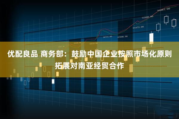优配良品 商务部：鼓励中国企业按照市场化原则拓展对南亚经贸合作